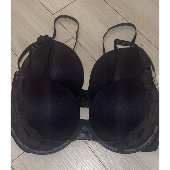 2 Maidenform 05809 Push Up Convertible Shaping UW Bras Womens 38D Black New - Picture 3 of 6